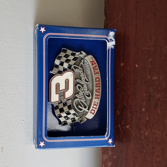 Vintage 1997 Dale Earnhardt Pewter Belt Buckle - Picture 1 of 13